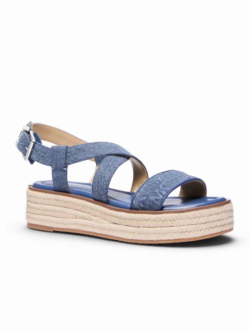 Michael Kors Lynn Denim Espadrille Sandals